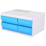 Deli STONI ORGANIZER ABS, 4 FIOKE, 4 ODELJKA - PLAVI EZ25030 | ePonuda.com