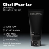Sebastian Professional Gel Forte gel za lase z močnim utrjevanjem 200 ml | Shoptok.si