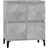 Maison Chic Komoda - Predalnik betonsko siva 60x35x70 cm inženirski les, (21721947) Cene