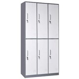 Master Ormar metalni 6 vrata 180x900x45cm sivi HDG-06-RAL7016 | Eponuda.ba