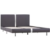 The Living Store Posteljni okvir sivo umetno usnje 140x200 cm - Posteljni Okvir, (21528478) | Shoptok.si