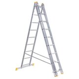 Bomber aluminijumske merdevine, 3x9 gazišta Cene