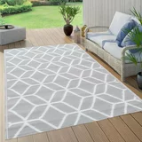 Vanjski tepih sivi 80 x 150 cm PP