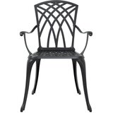  Set od 3 Crna Lijevani Aluminij 150x90x72 cm Izdržljivo | shoptok.hr