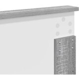  Uzglavlje s uzglavljem Siva Sonoma 135 cm Konstruirano drvo | shoptok.hr