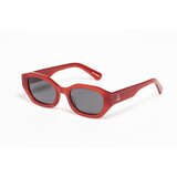 Kohe by eyerim Kris Brick Polarized ONE SIZE (52) Rdeča/Siva | Shoptok.si
