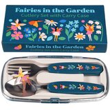 REX International Plavi dječji pribor za jelo 2 kom od nehrđajućeg čelika Fairies in the Garden – | shoptok.hr