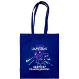 KPop Demon Hunters Platnena torba HUNTR/X 41 x 35 cm, tamnoplava | shoptok.hr