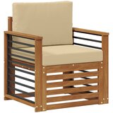  Set vanjskih sofa Čvrsto drvo akacije i poliester | shoptok.hr