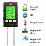  Uređaj za mjerenje vlažnosti tla, pH, temperature, svjetlosti i vlažnost zraka 6u1 | Shoptok.si