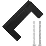  Ručke za ormarić 10 kom crne 64 mm od nehrđajućeg čelika | Eponuda.com
