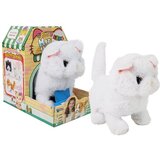 White Persian Cat Walks Wags Its Tail on Batteries Cijene