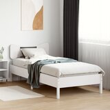  Okvir kreveta bez madraca bijeli 100x200 cm konstruirano drvo | shoptok.hr
