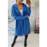 Kesi Oversize cape with hood purple-blue | shoptok.hr