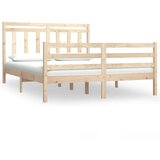  Okvir za krevet od masivnog drva 140 x 190 cm | shoptok.hr