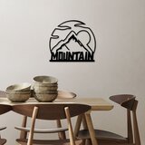 Wallity zidna dekoracija mountain 36, 58 x 52 cm, crna | ePonuda.com