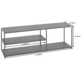 CARRYHOME TV-ELEMENT črna | Shoptok.si