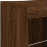 vidaXL Komoda s LED svjetlima boja smeđeg hrasta 163x37x67 cm | shoptok.hr