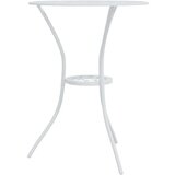  Bistro garnitura 3-delna liti aluminij bela, (20597863) | Shoptok.si