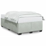 Furnova Posteljni okvir brez vzmetnico siv 120x190 cm žamet, (21936656) | Shoptok.si