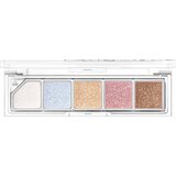 Unleashia Mood Shower Face Palette paleta senčil za oči in osvetljevalcev odtenek NO.101 Ballerino 1 kos | Shoptok.si