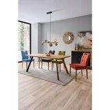 Linea Natura Jedilna miza , masivno divji hrast barve hrasta | Shoptok.si