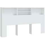 vidaXL vzglavna omarica bela 180x19x103,5 cm | Shoptok.si