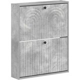  Ormar za cipele na zidu ALKMAAR 71 x 17 x 86 cm Betonska siva - Betonska siva | shoptok.hr