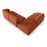 Milo Casa Kutna garnitura od šenila boja terakote (s lijevim kutom/u obliku slova L) Paolo – | shoptok.hr