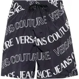 Versace Jeans Couture Hlače črna / bela