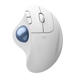 Logitech Ergonomski miš M575S Trackball, bežični, bijeli | shoptok.hr
