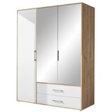 Modern Living Omara S Klasičnimi Vrati Lembo, Bela, Barva Hrasta | Shoptok.si