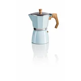 HECP-06A.011A džezva za espresso kafu 6 šoljica 300ML plava