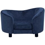 SOFA za pse plava 69 x 49 x 40 cm plišana | shoptok.hr