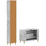  Set kupaonskih ormara od 2 dijela ARNHEM Betonska siva | shoptok.hr
