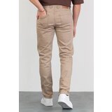 Dewberry 23648 Regular Fit Stretchy Hlt Denim Mens Jeans-BEIGE | Eponuda.ba