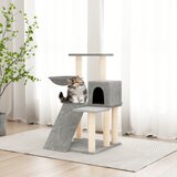  Penjalica za mačke sa stupovima za grebanje svjetlosiva 82 cm | shoptok.hr
