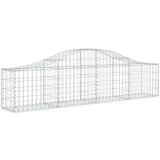  Lučne gabionske košare 14 kom 200x30x40/60 cm pocinčano željezo | shoptok.hr