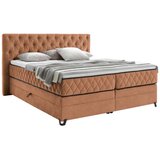 Modern Living Postelja Boxspring Carmen, Barva Lešnika, 160x200 | Shoptok.si