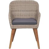  5-dijelni vrtni blagovaonski set smeđi | shoptok.hr