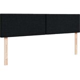  Otomanski krevet s madracem crni 140x200 cm tkanine | shoptok.hr