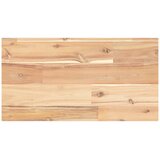  Plutajuće police 2 kom 60x20x2 cm Neobrađeno puno drvo akacije | Eponuda.com