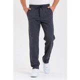 Dewberry 62819 Straight Leg Back Pocket Detailed Sweatpants-ANTHRACITE | shoptok.hr