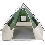 Tipi šator s krovom s pohranom Zelena 383 x 338 x 217 cm taft | Eponuda.com