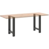  Noge za blagovaonski stol antracit boje 2 kom 50 x (72-73) cm čelik | shoptok.hr
