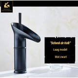 Kranig Kraanwerk dizajnerska kopalniška pipa | topla + hladna voda | nalijte kelih | visok + nizek model, (21670353) Cene