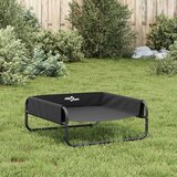 vidaXL Dvignjena pasja postelja antracit oxford tkanina in jeklo | Shoptok.si