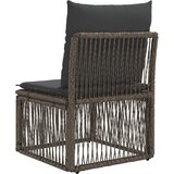 SOFA bez naslona Siva poliratan | shoptok.hr