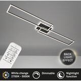 BRILO led prigušiva plafonska lampa frame 2xLED/20W/230V 2700-6500K + daljinski upravljač | Eponuda.com