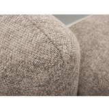 Makamii Svjetlo smeđa sklopiva/s prostorom za odlaganje kutna garnitura od šenila (s desnim kutom/s ležaljkom) Mele – | shoptok.hr